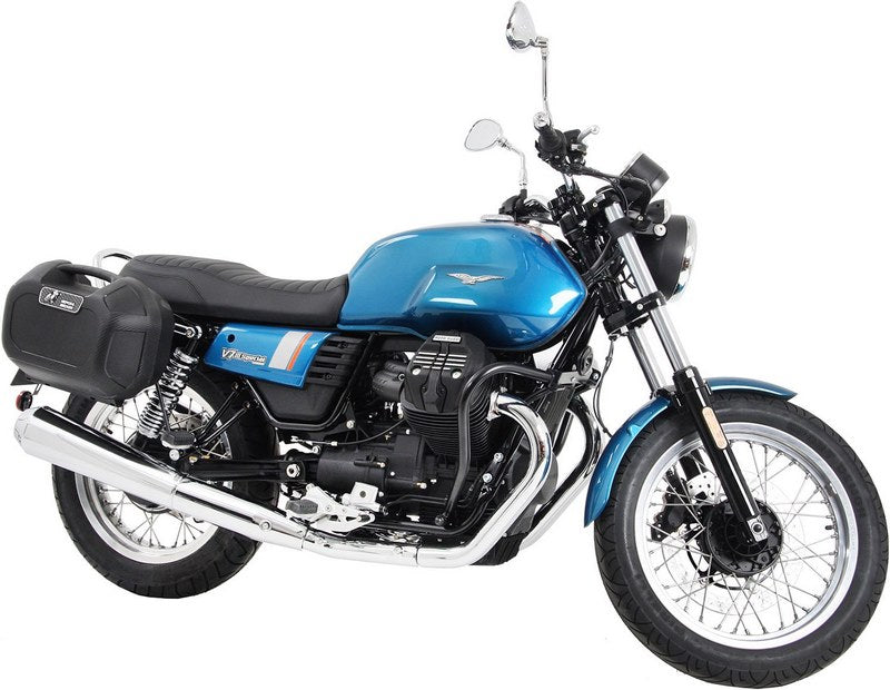 Hepco & Becker C-Bow sidecarrier-chrome for Moto Guzzi V 7 III stone/ special / Anniversario from 2017 | 630550 00 02