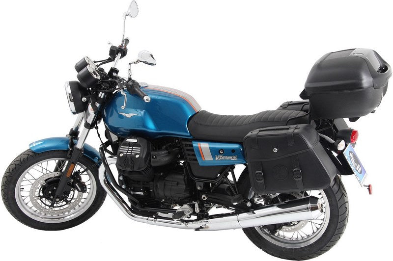 Hepco & Becker C-Bow sidecarrier-chrome for Moto Guzzi V 7 III stone/ special / Anniversario from 2017 | 630550 00 02