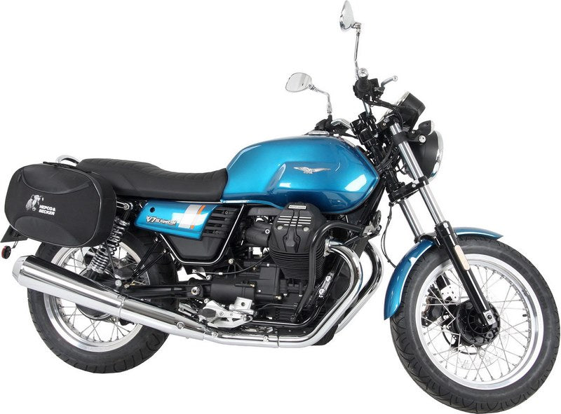 Hepco & Becker C-Bow sidecarrier-chrome for Moto Guzzi V 7 III stone/ special / Anniversario from 2017 | 630550 00 02