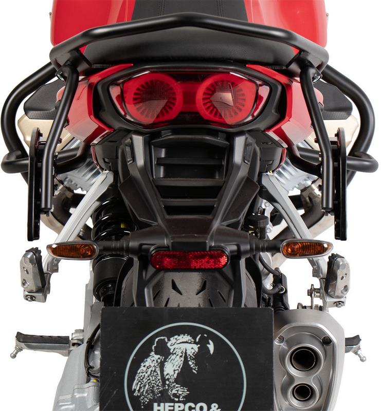 Hepco & Becker C-Bow Side Carrier Black For Moto Guzzi V100 Mandello / S (2022-) | 630557 00 01