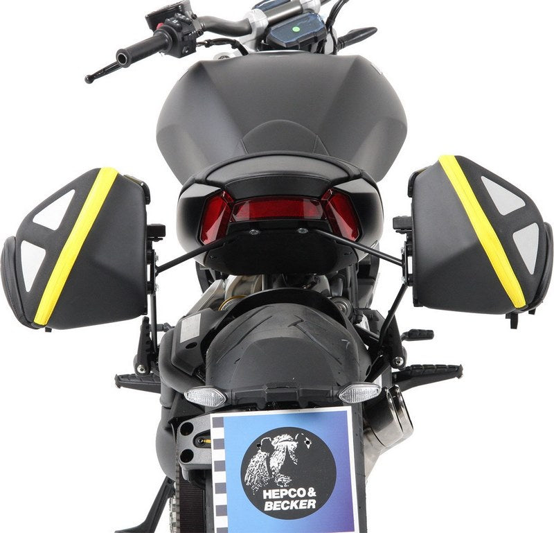 Hepco & Becker C-Bow sidecarrier-black for Ducati X Diavel / S from 2016 | 6307539 00 01