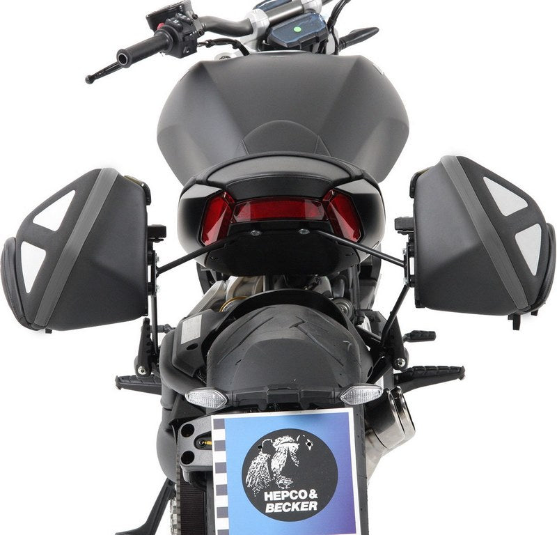 Hepco & Becker C-Bow sidecarrier-black for Ducati X Diavel / S from 2016 | 6307539 00 01
