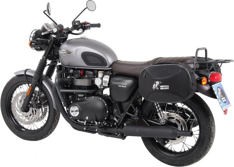 Hepco & Becker C-Bow sidecarrier-black for Triumph Bonneville T 120 / Black from 2016 | 6307544 00 01