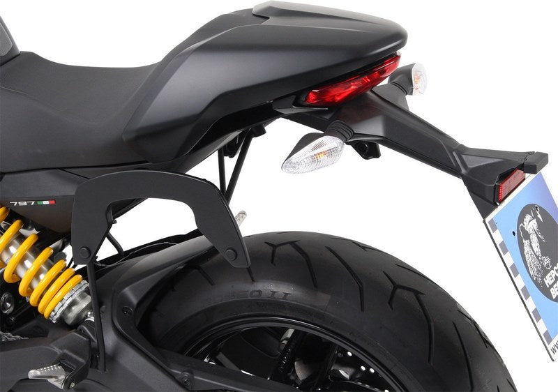 Hepco & Becker C-Bow sidecarrier-black for Ducati Monster 797 / 2017 | 6307551 00 01