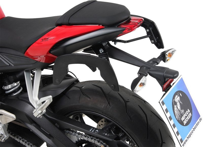 Hepco & Becker C-Bow sidecarrier-black for Triumph Street Triple 765 S/R/RS / 2017 | 6307573 00 01