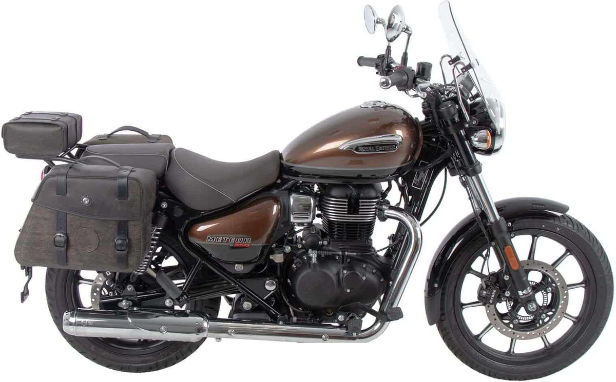 Hepco & Becker C-Bow sidecarrier chrome for Royal Enfield Meteor 350 (2021-) | 6307619 00 02