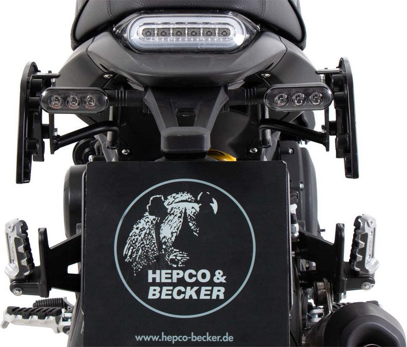Hepco & Becker C-Bow sidecarrier black for Benelli Leoncino 800 (2022-) | 6307645 00 01
