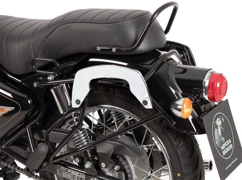 Hepco & Becker C-Bow Side Carrier Chrome For Royal Enfield Bullet 350 (2024-) | 6307662 00 02