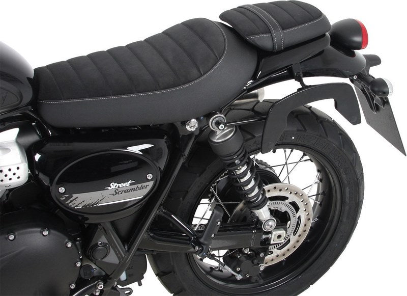 Hepco & Becker C-Bow sidecarrier only left side-black for Triumph Street Scrambler / 2017 | 6317557 00 01