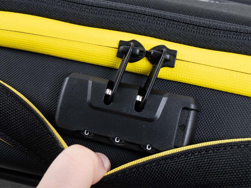Hepco & Becker Royster Neo side bag set black/yellow for Hepco&Becker C-Bow holder | 640622 00 07