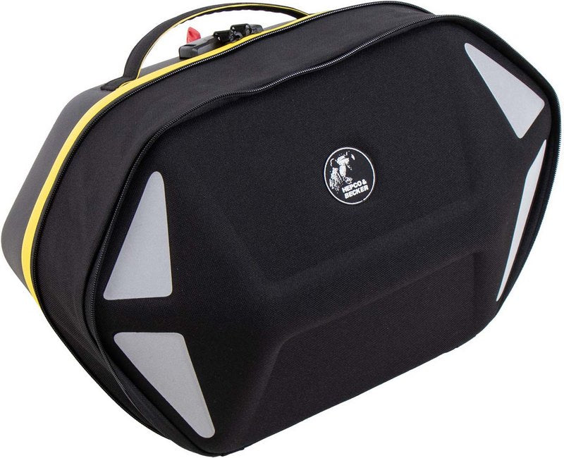 Hepco & Becker Royster Neo side bag set black/yellow for Hepco&Becker C-Bow holder | 640622 00 07