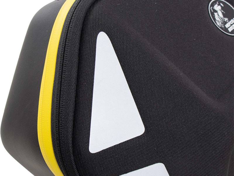 Hepco & Becker Royster Neo single side bag black/yellow for Hepco&Becker C-Bow holder | 640623 00 07