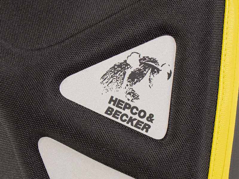Hepco & Becker Royster Speed side bag set black/yellow for C-Bow holder | 640624 00 07
