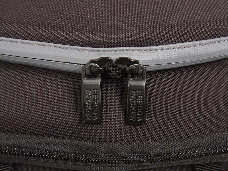 Hepco & Becker Royster rearbag with strap attachment-black | 640811 00 01