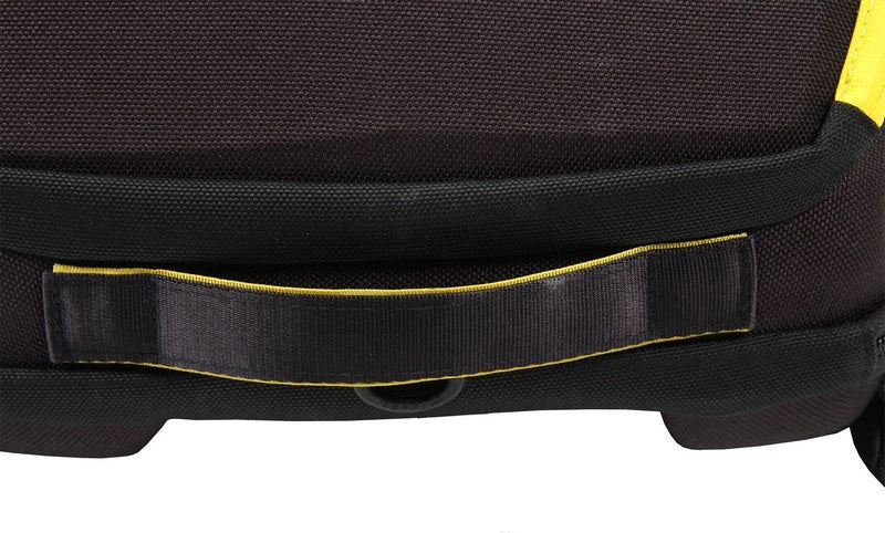 Hepco & Becker Royster rearbag with strap attachment-black / yellow | 640811 00 07