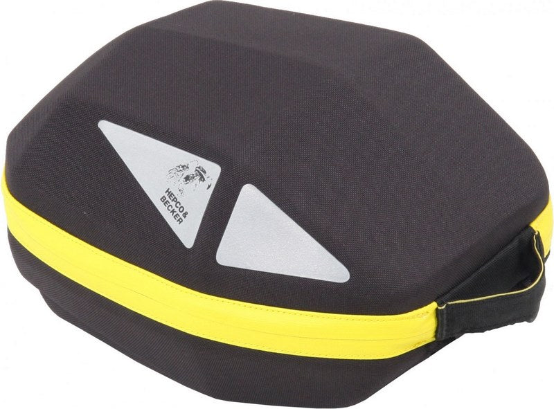 Hepco & Becker Tankbag Royster Daypack 5,5 ltr. black with yellow zipper | 640813 00 07