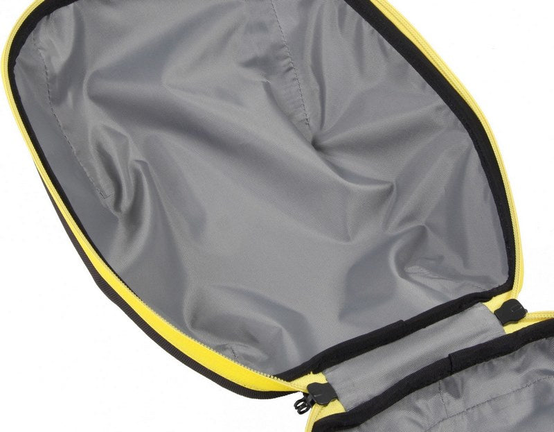 Hepco & Becker Tankbag Royster Daypack 5,5 ltr. black with yellow zipper | 640813 00 07
