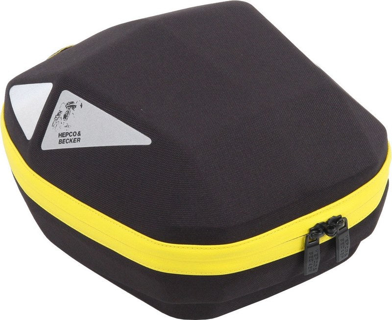Hepco & Becker Tankbag Royster Daypack 5,5 ltr. black with yellow zipper | 640813 00 07
