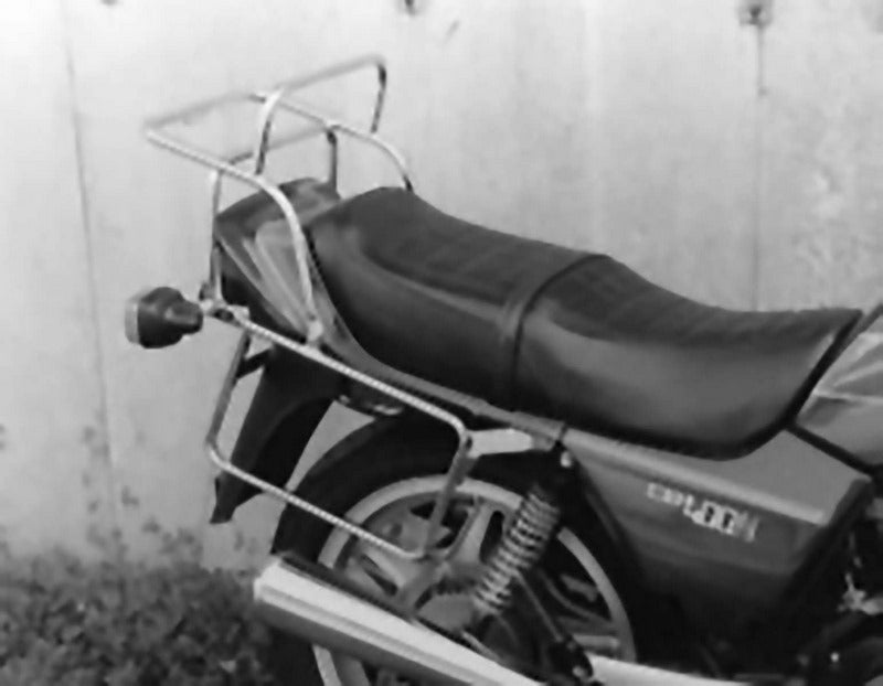 Hepco & Becker Side-and Topcasecarrierset-chrome for Honda CB 250 N / 400 N 1981-1986 | 650102 00 02