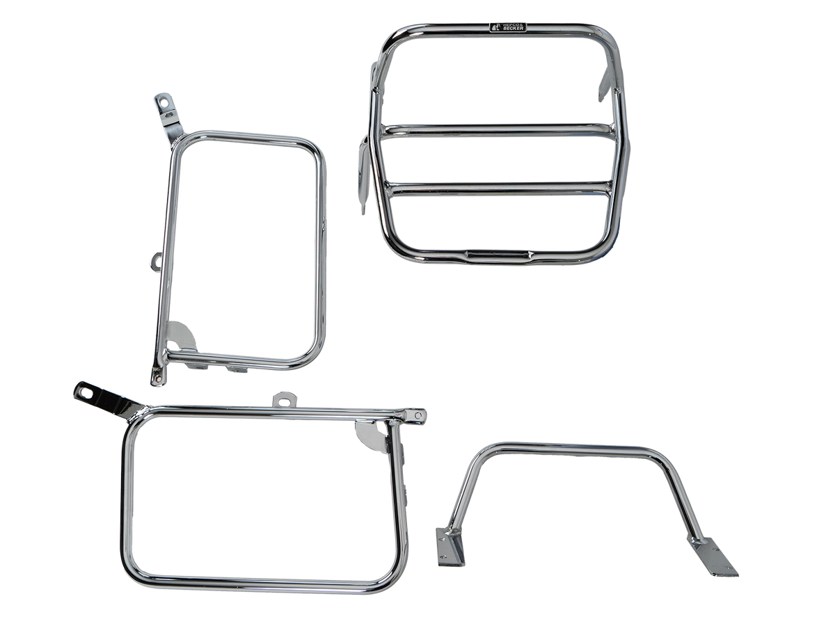 Hepco & Becker Side-and Topcasecarrierset-chrome for Honda CB 750 F 1 / F 2 | 650118 00 02