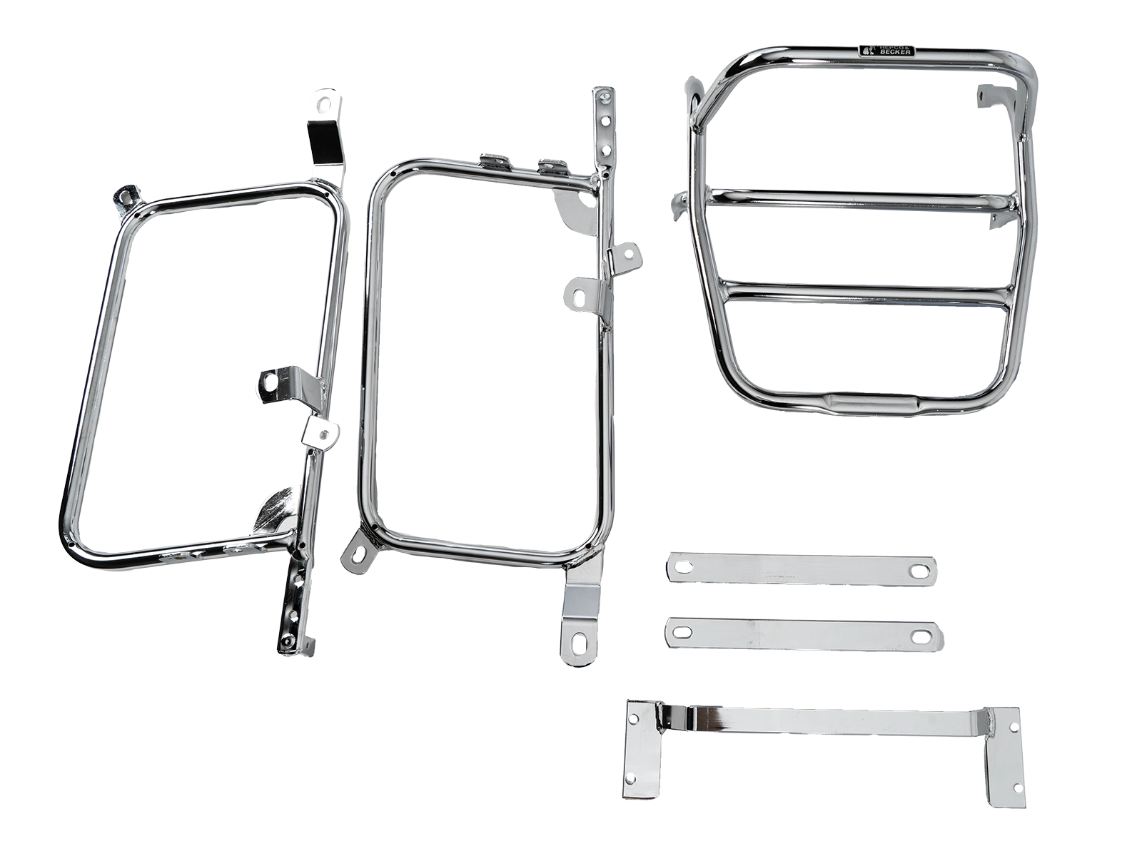 Hepco & Becker Side-and Topcasecarrierset-chrome for Honda CB 750 KA / KB / KZ | 650119 00 02