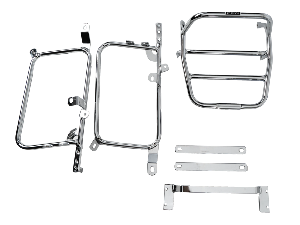 Hepco & Becker Side-and Topcasecarrierset-chrome for Honda CB 750 KA / KB / KZ | 650119 00 02