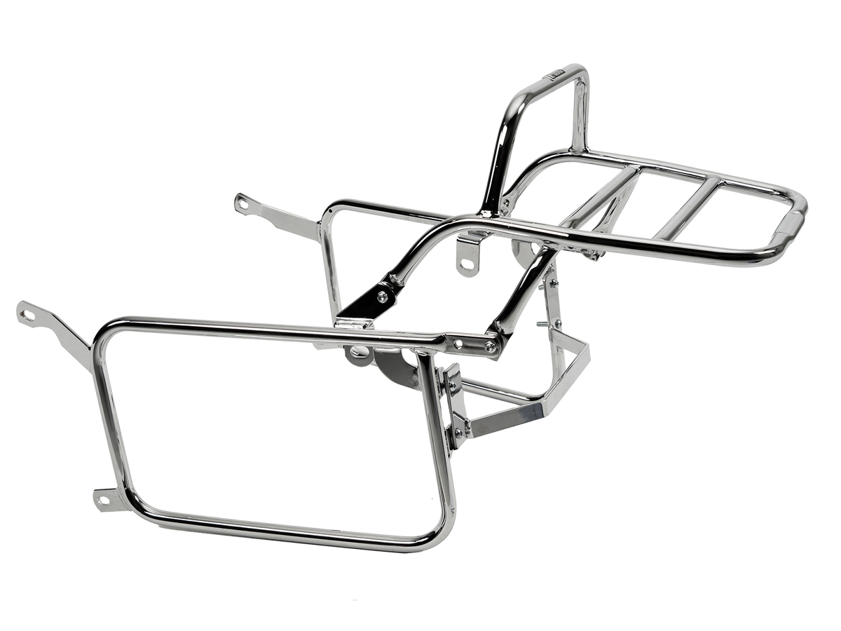 Hepco & Becker Side-and Topcasecarrierset-chrome for Honda VT 500 Custom | 650131 00 02