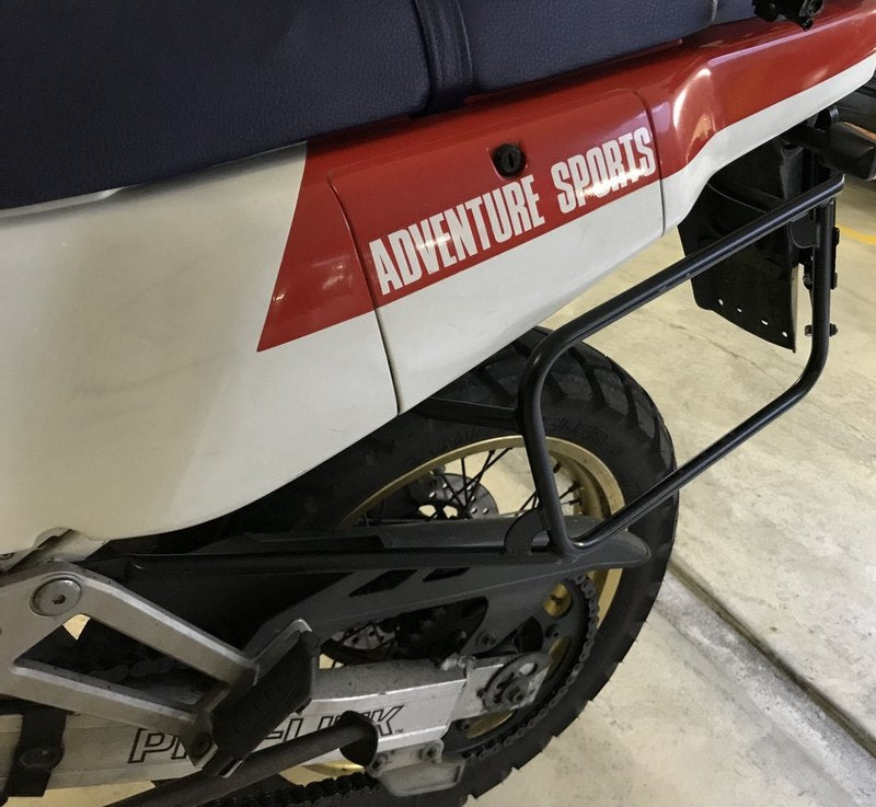 Hepco & Becker Sidecarrier permanent mounted-black for Honda Africa Twin XRV 650 | 650177 00 01