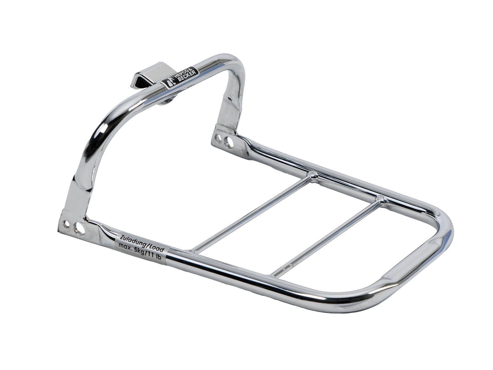 Hepco & Becker Tube Topcasecarrier-chrome for Kawasaki EN 500 until 1995 | 650256 01 02