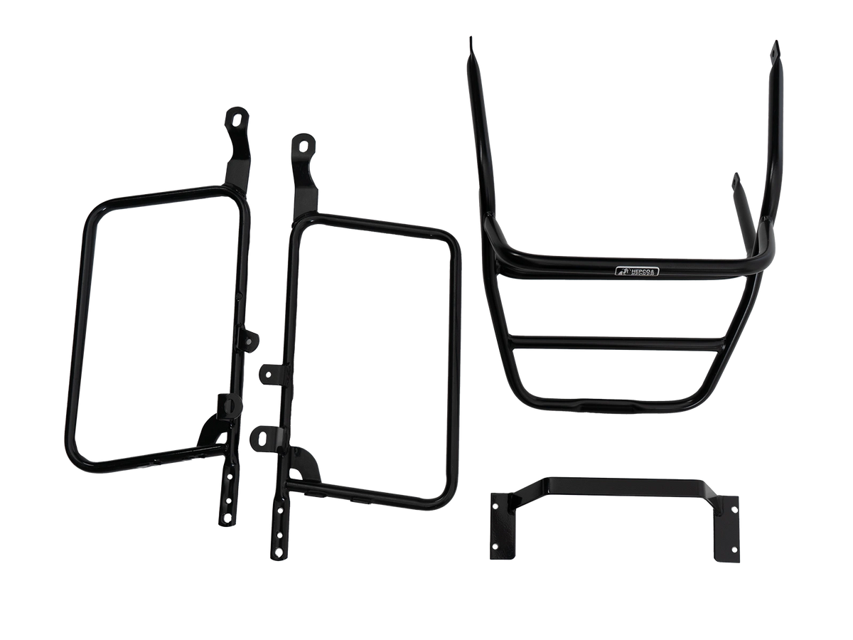 Hepco & Becker Side-and Topcasecarrierset-black for Suzuki GS 500/550 E/EC '1979-1982 | 650306 00 01