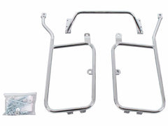 Hepco & Becker Sidecarrier permanent mounted-chrome for Suzuki VL 800 / C 800 Intruder until 2008 / Black Edition | 650338 00 02