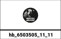Hepco & Becker Tube Topcasecarrier – black for Suzuki GSF 650/1200/1250/ GSX650/1250/1400 *sale* | 6503505 11 11