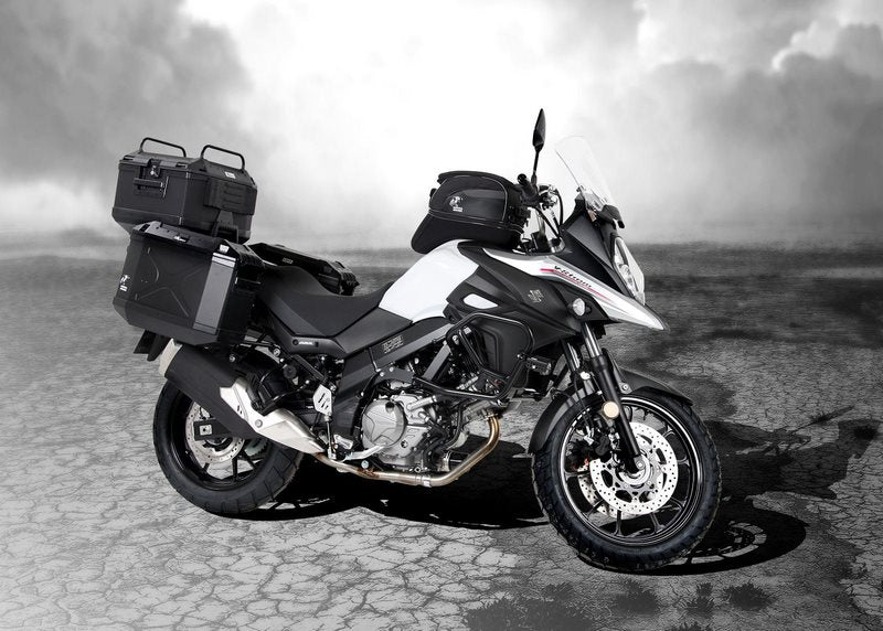 Hepco & Becker Sidecarrier Lock-it-black for Suzuki V-Strom 650 / XT from 2017 | 6503534 00 01