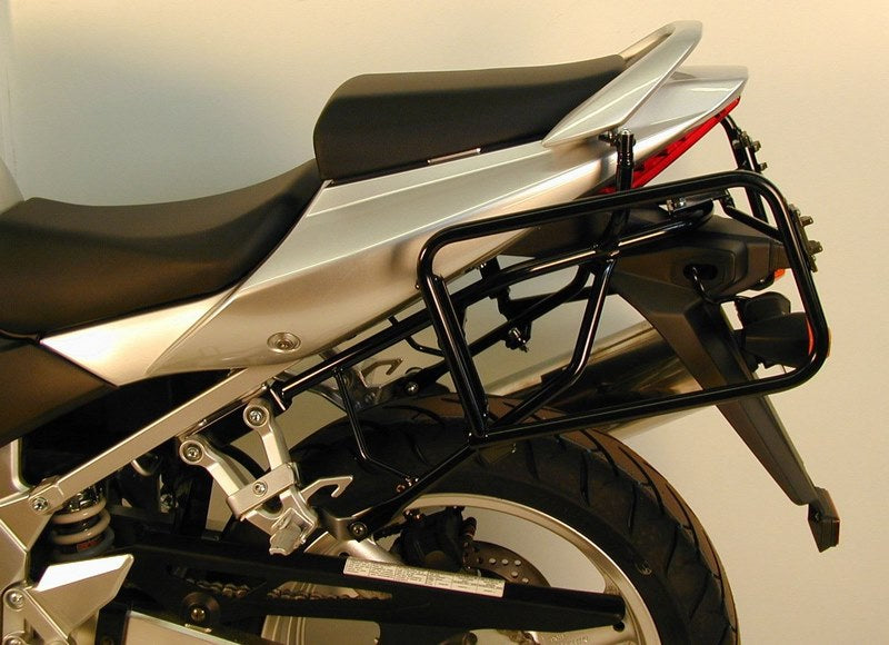 Hepco & Becker Sidecarrier permanent mounted-black for Suzuki SV 1000/S | 650377 00 01