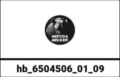 Hepco & Becker Alurack Topcasecarrier-silver for Yamaha FZ6 / Fazer | 6504506 01 09