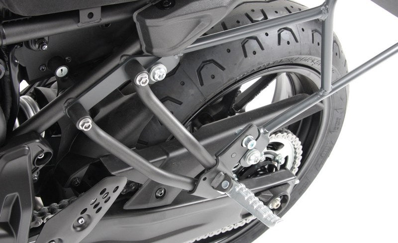Hepco & Becker Sidecarrier Lock-it-anthracite for Yamaha XSR 700 / XSR 700 Xtribute (2016-) | 6504550 00 05