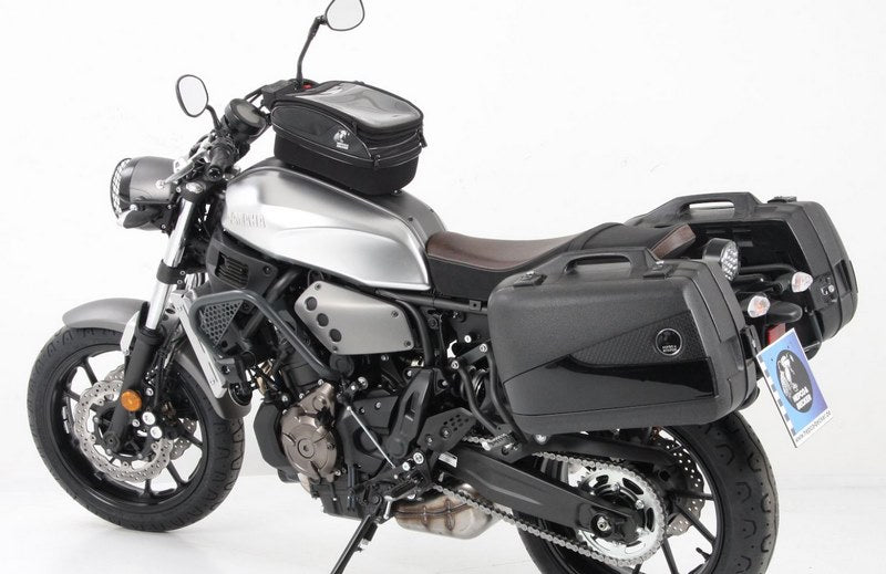 Hepco & Becker Sidecarrier Lock-it-anthracite for Yamaha XSR 700 / XSR 700 Xtribute (2016-) | 6504550 00 05