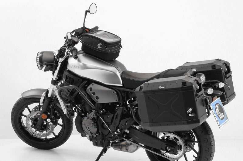Hepco & Becker Sidecarrier Lock-it anthracite for Yamaha XSR 700 / XTribute (2022-) | 6504578 00 05