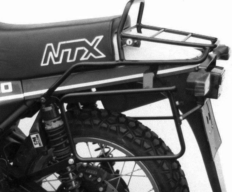 Hepco & Becker Sidecarrier permanent mounted-black for Moto Guzzi V 65 NTX | 650515 00 01