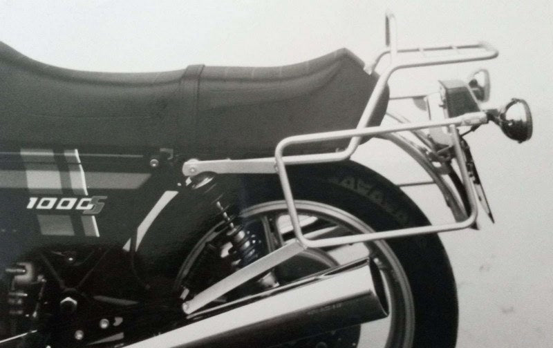 Hepco & Becker Side-and Topcasecarrierset-chrome for Moto Guzzi Le Mans 1000 S | 650518 00 02