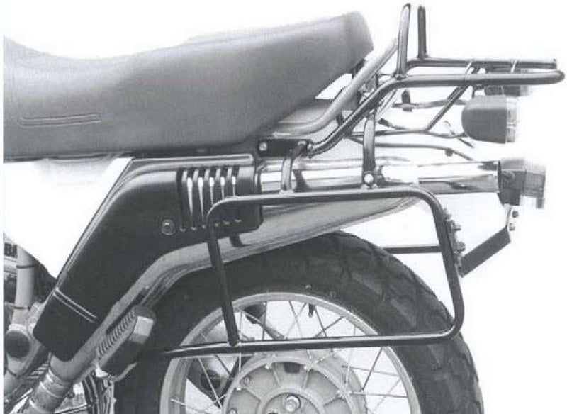 Hepco & Becker Side-and Topcasecarrierset-black for BMW R 65 G / S from 1988-R 80 G / S from 1981-1987 | 650611 00 01