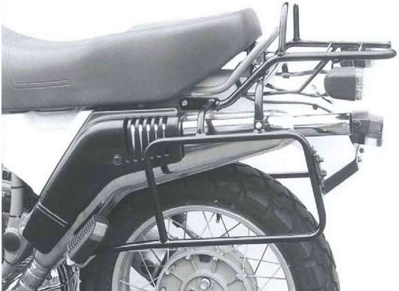 Hepco & Becker Side-and Topcasecarrierset-black for BMW R 65 G / S from 1988-R 80 G / S from 1981-1987 | 650611 00 01
