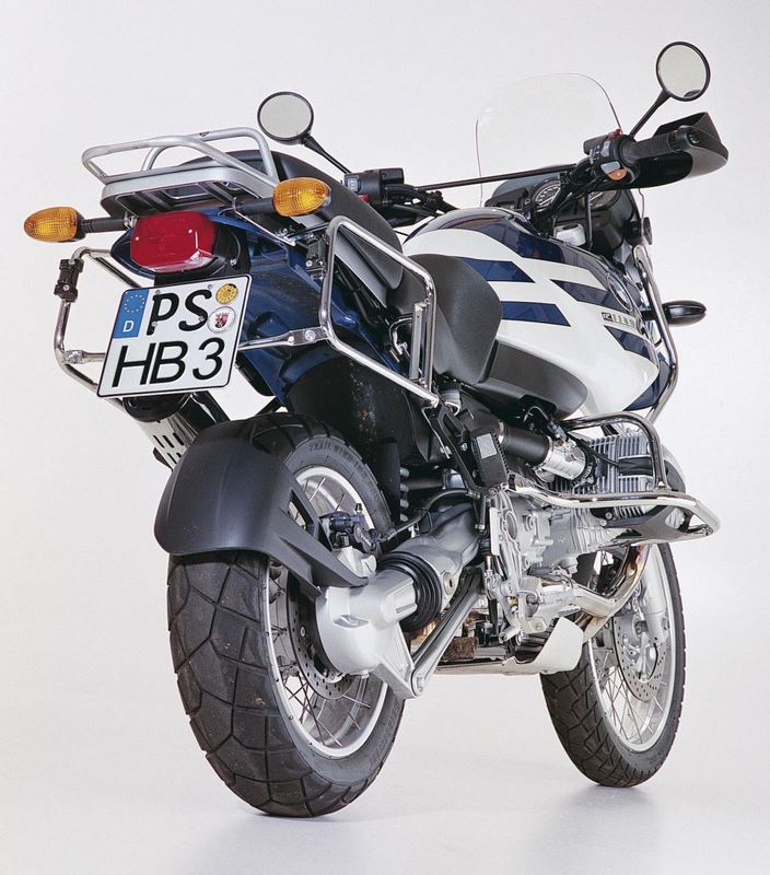 Hepco & Becker Sidecarrier permanent mounted-black for BMW R 1150 GS | 650626 00 01