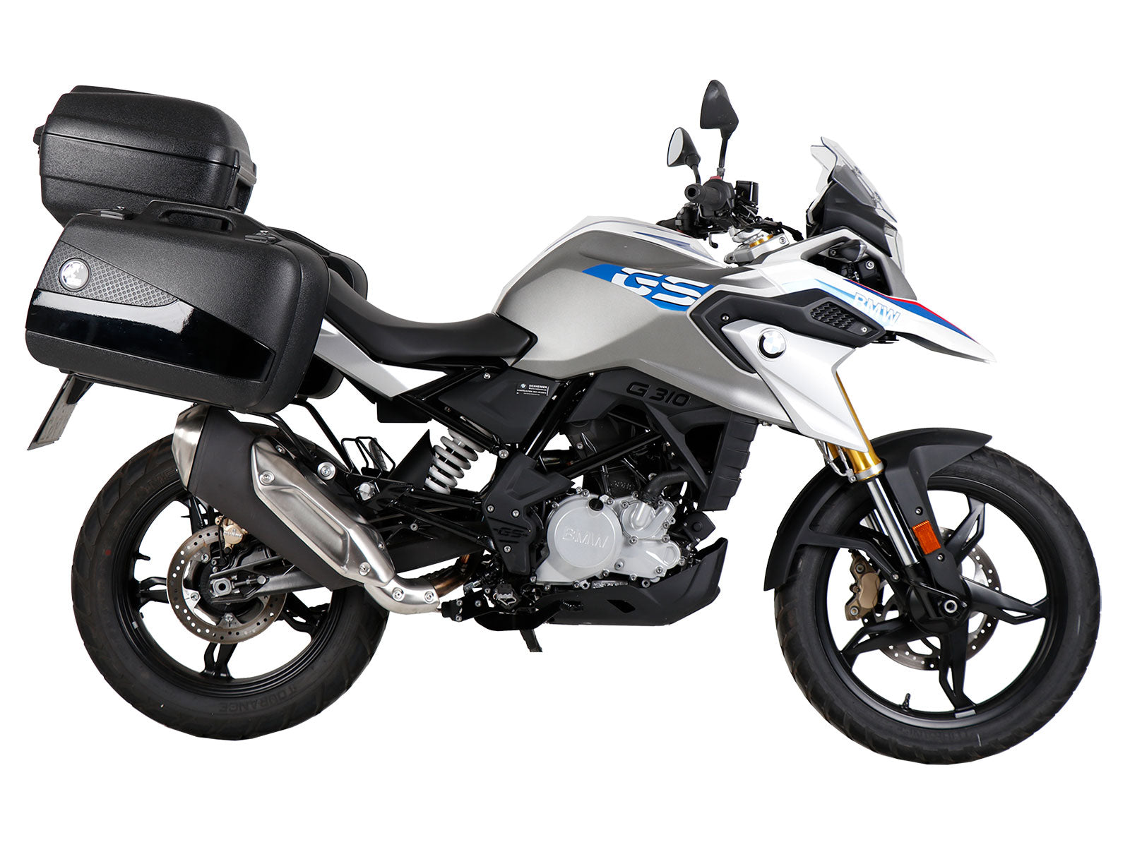 Hepco & Becker Sidecarrier Permanent Mounted - Black For BMW G310GS (2020-) | 6506507-00-01