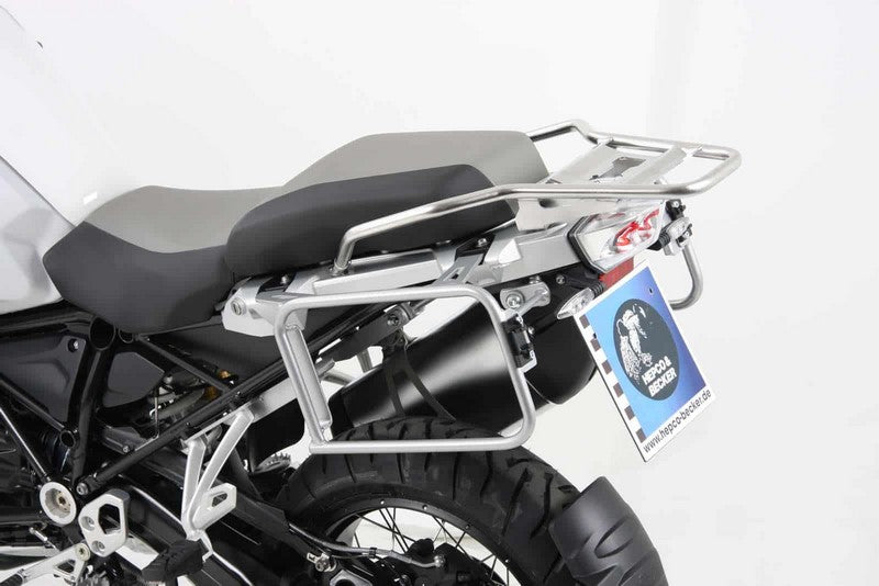 Hepco & Becker Sidecarrier Lock-it-silver for BMW R 1200 GS Adventure from 2014 | 650671 00 09