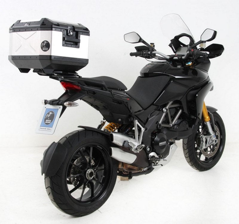 Hepco & Becker Alurack topcasecarrier-black for Ducati Multistrada 1200 / S 2010-2014 | 650727 01 01