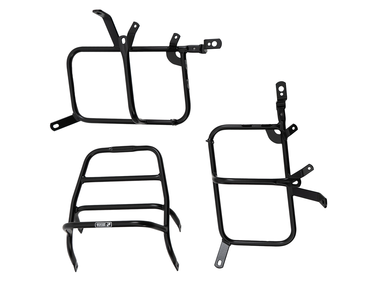Hepco & Becker Side-and Topcasecarrierset-black for Triumph Trophy 900/1200 (1993-1995) | 650736 00 01