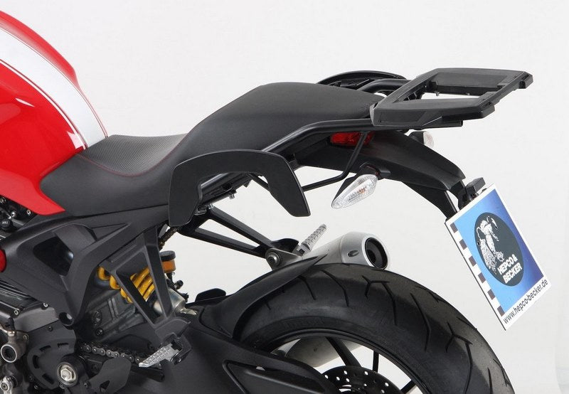 Hepco & Becker Alurack topcasecarrier-black for Ducati Monster 1100 evo | 6507502 01 01
