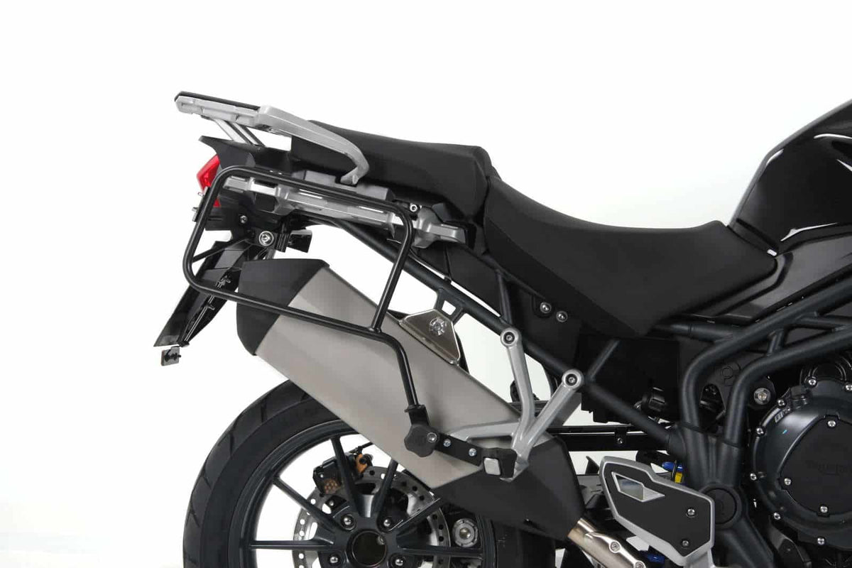 Hepco & Becker Sidecarrier Lock-it-black for Triumph Tiger Explorer 1200 XR/X, XC/X until 2015 | 6507513 00 01