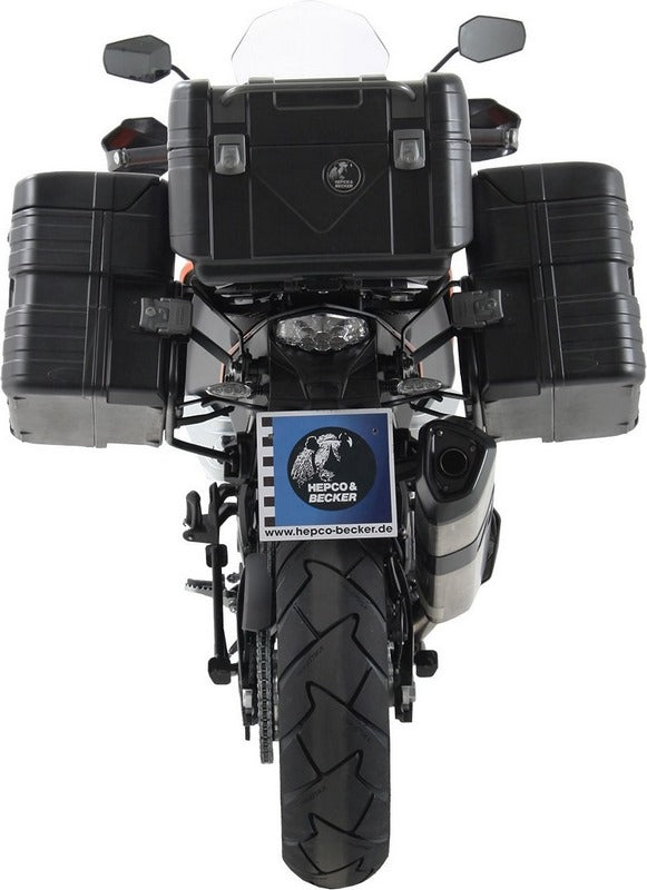 Hepco & Becker Sidecarrier Lock-it-black-symmetric for KTM 1090 Adventure from 2017 | 6507556 00 01
